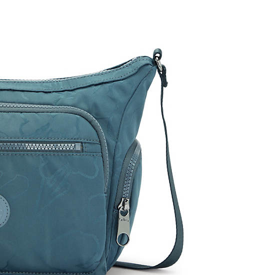 Kipling Gabbie Small Printed Crossbody Väska Marinblå Grå | SE 2070IL